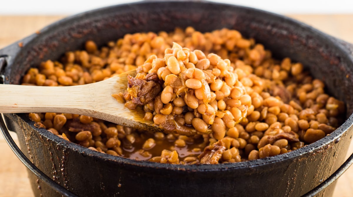 The Best Boston Baked Beans - Homestead Acres